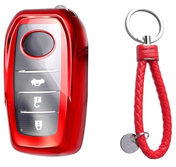 RUIYA kompatibel mit Toyota C-HR ii 2024-2026/ Yaris Yaris Cross 2021-2027 Autoschlüssel Hülle, C-HR Schlüssel Hülle Auto Schlüsselgehäuse TPU Schlüsselhülle Cover CHR Zubehör