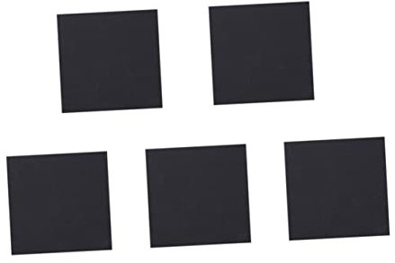 Veemoon 5stücke Antivibrationsmatte Aus Neopren Schwarz Vibrationsisolierend Stoßdämpfend Stark Klebende Rückseite