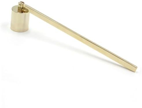 Cabilock Kerzenlöschglocke Aus Edelstahl Dochtschneider Und Dochtlöffel Kerzenaccessoire Für Sauberes Abbrennen Und Verhindern Von Rußbildung Bei Teelichtkerzen
