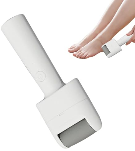 Rôtisseuse à pied Élimine les callosités électriques,Épilateur électrique pour les pieds | Outil de pédicure de lime à pieds,Rasoir électrique rechargeable, Outil de meulage portable pour les pieds