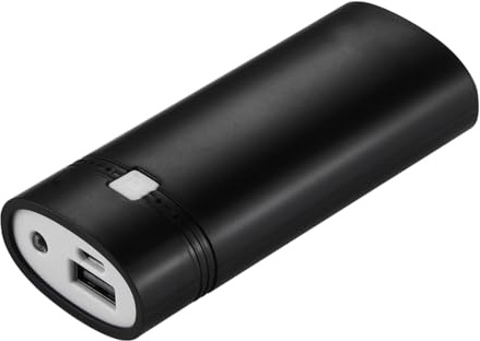 Greensen Custodia Batteria Portatile USB Power Bank Power Carpone Box, Scatola del Banco di Alimentazione Batteria Al Litio Fai -da -te con Uscita USB e Indicatore (9400)