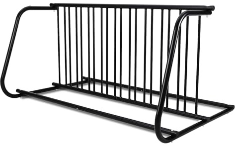 Bike Rack, Commercial 10-Bike Capacity Dual Side Outdoor Bike Rack Stand, Stable Lightweight Bike Parking Stand Floor for Front Yards, Stores, Schools, Storefronts, Workplace