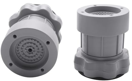 AA50-4PC Tappetino Antivibrazione Regolabile For Lavatrice, Piedini Antiscivolo, Protezione For Pavimenti E Mobili Del Frigorifero
