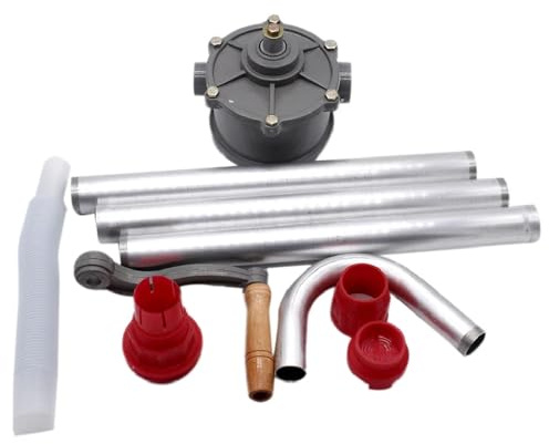 Pompa manuale manuale da 125 mm per trasferimento di combustibile olio Pompa del tamburo pesante compatibile con barili standard