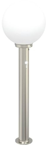 vidaXL Pollerleuchte mit Sensor 80 cm Edelstahl IP44