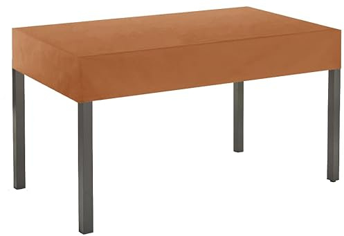 Bâche de protection premium pour banc de jardin 180x100x15 cm Banquette en bois, meubles de jardin, table de jardin housse étanche 900 D, 500 g/m² 6 000 mm imperméable protection durable Café Latte
