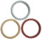 Mushie Perlen Beißringarmbänder | Zahnungshilfe für Kinder | 3er-Pack | Sichere & Hochwertige für Baby, Kleinkinder Kinder Jungs & Mädchen | BPA-Frei | Mellow/Terracotta/Periwinkle