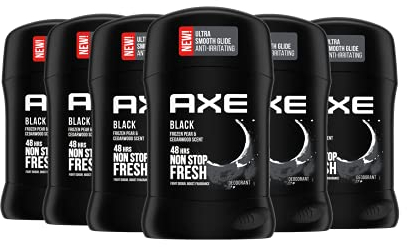 Axe Deodorante Stick Black senza alluminio con profumo di lunga durata, 50 ml, 1 pezzo
