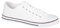 GladRags Mens Boys Low Top Canvas Lace Up Trainers Pumps Plimsolls, White Size 9