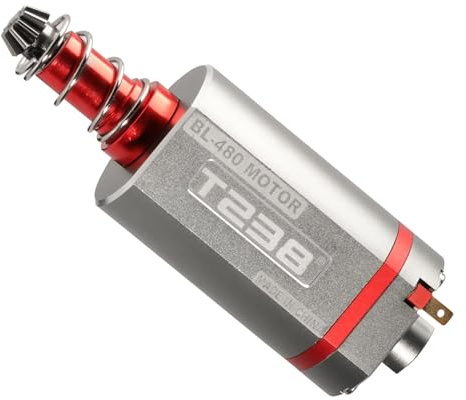 T238 - Motore brushless per softair ad alta efficienza termica ad alta coppia e velocità motore brushless per softair. Non utilizzare altre marche di grilletto incluso quello di serie quando si