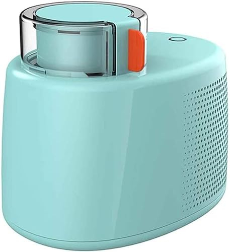 Samnuerly Mini pequeña máquina Profesional para Hacer Helados, 500 ml, Inteligente, Totalmente automática, Helado, Sorbete, Yogur Helado, niños, Bricolaje, Helado casero, hogar Verde