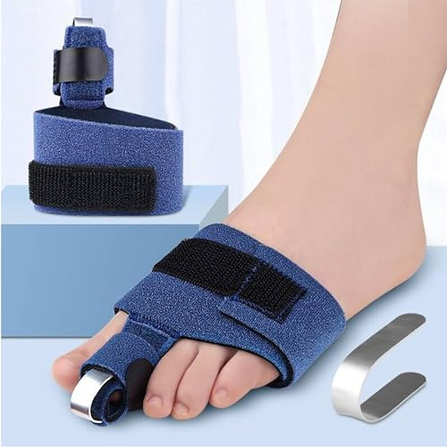 Hosawtek Hammer-Zehen-Korrektur-Kit - Zehenschiene, Fußkompressionsbandage, Zehenbegradiger und Zehenbruchstütze für Frauen und Männer