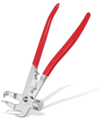 Tanstic 1Pc Wheel Balancing Weight Plier, Wheel Weight Pliers, Wheel Weight Hammer Tool Tire Balance Pliers Wheel Weight Balance Hammer Pliers for Clip-On Wheel Weight Balance Rims