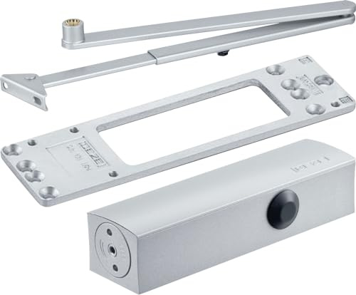 GEZE Türschließer im TS-Set TS 2000 NV silber EN 2-4 mit Handyhalter