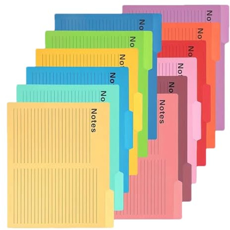 Wlikmjg Document Bag, Document Folder - Document Organiser 12 Folders | Document Holder for Cards, Bills, Documents, Letters, Receipts