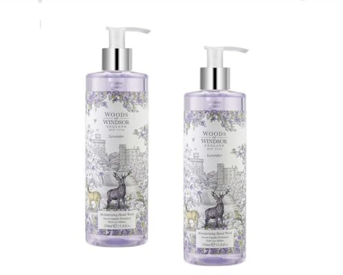 2 x Woods of Windsor Flüssigseife Lavendel je 350ml (2 x 1 Stück)