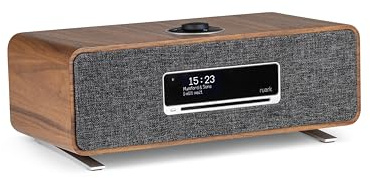 Ruark R3S Compact Music System (Walnut with Slate Grey Grille)