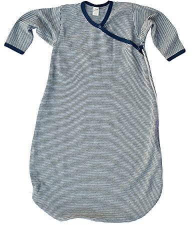 Lilano, Wickelsack Ringel, 70% Wolle (kbT), 30% Seide, 210 gr./m²