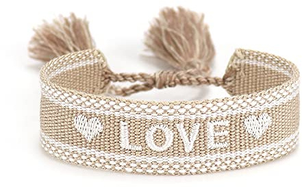 vävt armband, vänskapsarmband, vävband, broderat armband, Läder