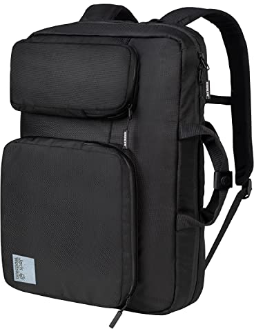 Jack Wolfskin Laptop Tasche/Rucksack New York 2IN1 Flipbag Ultra Black
