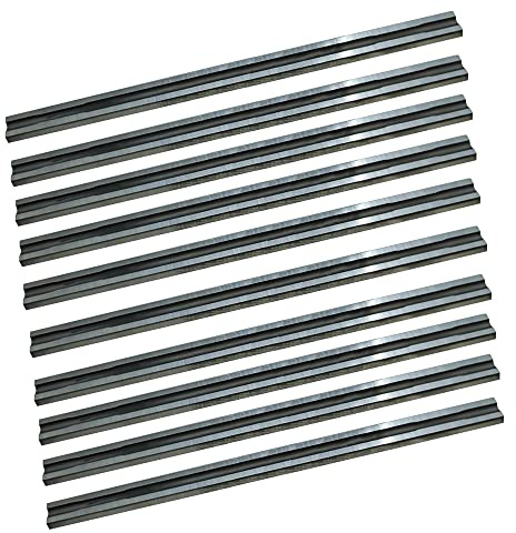 MIUDE 3-1/4 Inch Carbide Planer Blades for Milwaukee M18 42-26-0022, Wen 6530, DeWalt, Bosch, Makita, Ryobi and Most 3-1/4 Hand Planers - 10 Pack