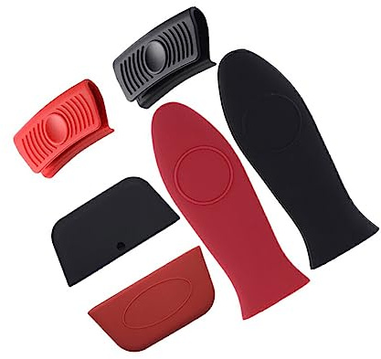 kesurpae 6 Pieces/Set Heats Resistant Portable Scraping Boards Assortment Home Restaurant Frying Pan Pot Scrapers Kitchen Gadget