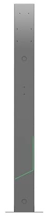 Chargeur Mural pour véhicule électrique, borne de Recharge pour véhicule électrique montée sur Socle, Support de Recharge extérieur pour véhicule électrique, pour Station de Recharge pour vé