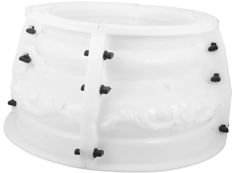 Toyvian Stampo in per Colonne Fai da Te Stampo Multifunzionale per Decorazioni per Edifici Storici