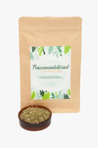 IGART FOOD&WOOD Erba di alchemilla essiccata 200g, tisana di alchemilla, infuso di erbe aromatiche dal sapore delizioso