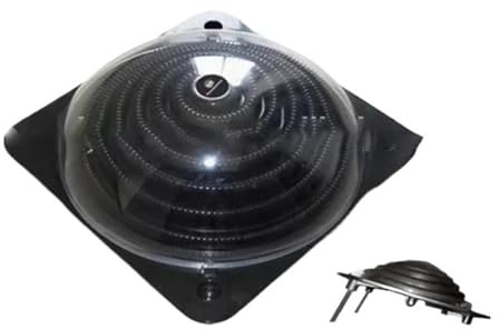 QAXRZCUCD Swimming Pool Heating Accessories Portable Energy Black Solar Water Heaters Powerful Efficient Heating