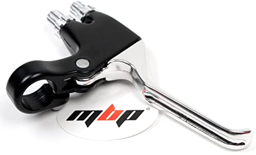 MBP Double Pull Bicycle Alloy Brake Lever - Right Handed for use of Both Brakes with one Hand - Multi use Bikes - MTB Trail Recumbent Trike and More