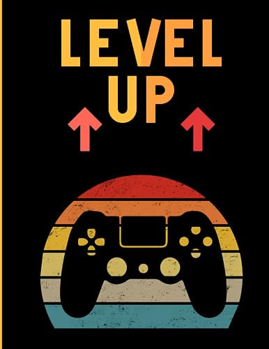 Gaming Notebook: Gamer's Notebook, Level Up, Gamer's Style Notebook