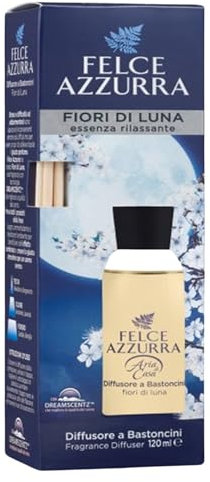 Generico Diffusore a Bastoncini Felce Profumazione Fiori di Luna 120ml