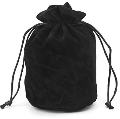 YIGZYCN Samt Würfelbeutel Tarot Karten Deck Aufbewahrungstasche Spielzeug Schmuck Kordelzug Paket Polyedrische Würfel Mit Organzabeutel