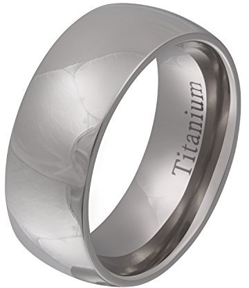 Juwelier Schönschmied - Herren Partnerring Freundschaftsring Trauring Titan inklusive Handschriftgravur Regnum - T8Hpe