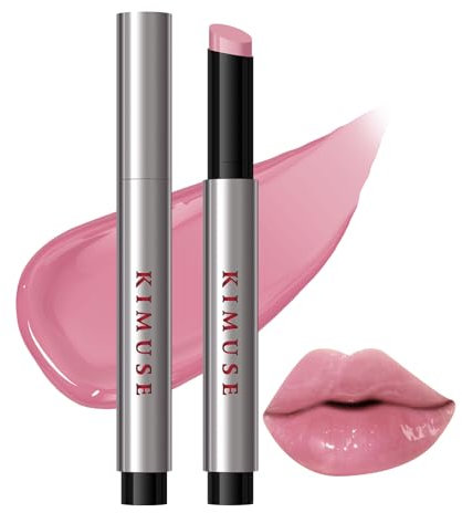 KIMUSE Lip Plumper, Hydrating Korean Lip Gloss, Tinted Lip Balm, Shiny, Nourishing Lip Balm, Radiant Fresh, Vegan & Cruelty Free