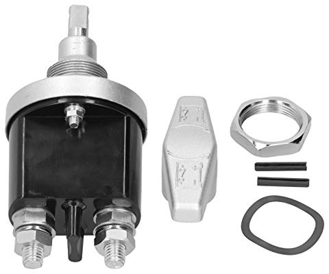 Batterie-Trennschalter 1500A 48V DC - Hochstrom-Hauptschalter für Marine, Boot, Auto, Wohnmobil, LKW & Motorrad - Robustes ABS/Alu-Gehäuse - Einfache Installation
