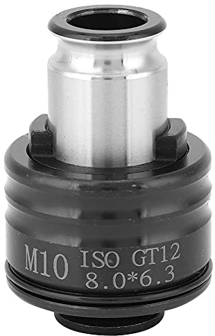 Tap Socket, Tapping Collet Torsion Type Good Clamping Strength for Milling Machine M6/M8/M10/M12, Tapping Collet Machine Accessories (M10)