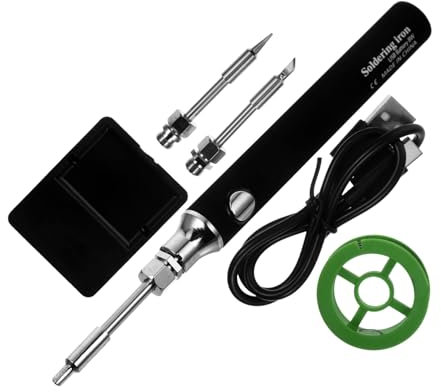 Cabilock Soldador Usb Inalámbrico Mini Bolígrafo Para Soldar Herramienta De Soldadura Para Proyectos De Bricolaje Soldador Portátil Usb Para Electrónica y Manualidades