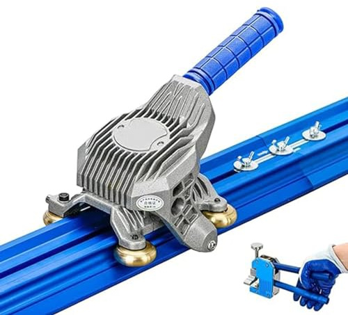 Fliesenschneider für großformatige Keramik- und Porzellanfliesen, professionelles Doppelschienen-Design, Handwerkzeug für Präzisionsschneiden