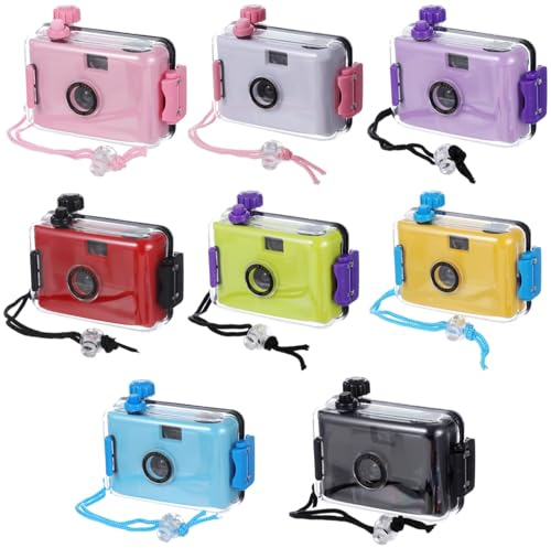8-Pack Disposable Camera Set, Mini Cameras for Wedding and Bachelorette, Single Use for Travel and Party Favors