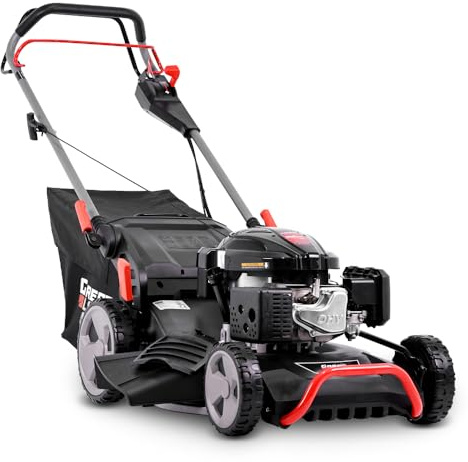 Tondeuse Thermique tractée 196CC, Mulching et éjection latérale