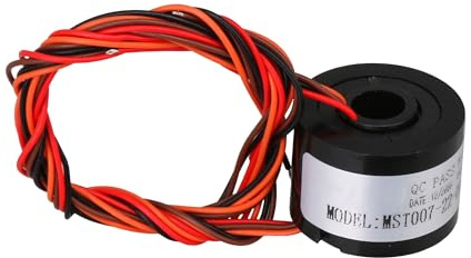 bqlzr 4 220 V 1.5 A 7 mm Loch Dia Metall schwarz Kunststoff über loch Capsule Slip Ring für Elektronischer Ausrüstung