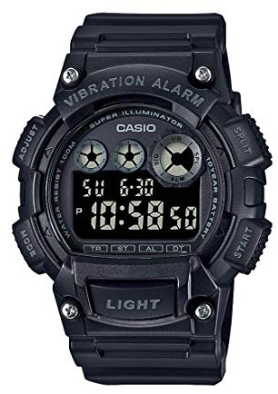 Casio Men's Digital Quartz Watch with Resin Strap W-735H-1BVCF