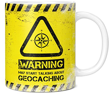 Mug Monster - Taza de café de cerámica, regalo para hombres o mujeres, extra grande y gigante disponible, taza blanca de 11 onzas