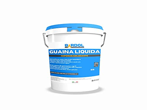 Guaina Liquida Impermeabilizzante - Vari Colori da 1-6-20 KG (20 KG, GRIGIO)