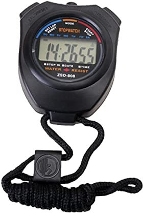 Yardwe Multifunktions-Elektronik-Timer Sport-stoppuhr 1/100-timer Stoppuhr Für Sportler