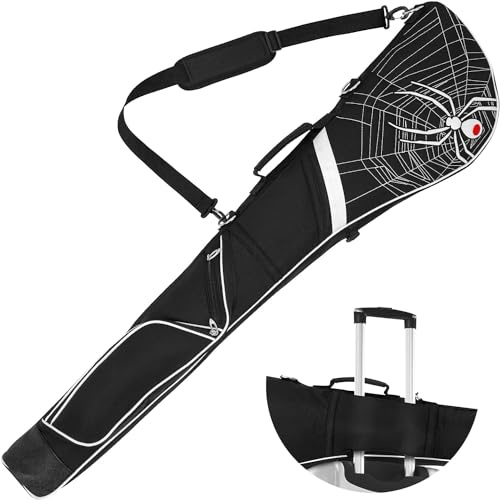 LZFAN Erweiterbare Golfschläger-Tragetasche, Golf-Reisetasche für einen kompletten Satz von Schlägern, Golftasche für Sonntag