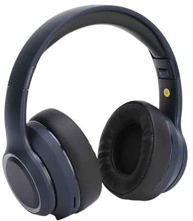 Casque Bluetooth sans Fil, Bluetooth 5.2 sur L'oreille, Son Stéréo HiFi, Casque de Jeu Pliable, 1800 MAh Rechargeable par USB, pour PC de Jeu, Centre D'appels, Ordinateur Portable