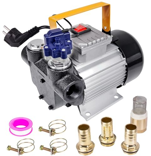 Dieselpumpe STANDARD-4.2 Automatic Selbstansaugende Pumpe 230V Heizölpumpe Kraftstoffpumpe Biodiesel Elektro Fasspumpe Ölpumpe Kraftstoffpumpe Bio-Diesel